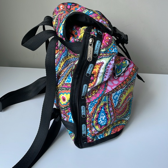 LeSportsac Backpack Tilt-a-Whirl Paisley Travel main image 6